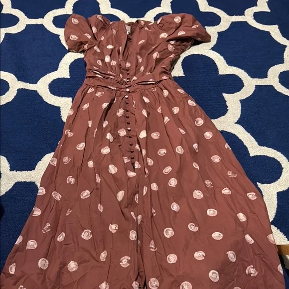 Anthropologie Katerina Button-Front Dress - Picture 5 of 7